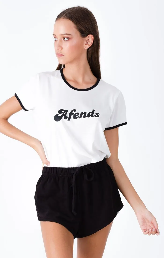 Afends Womens Chime - Standard Fit Ringer Tee