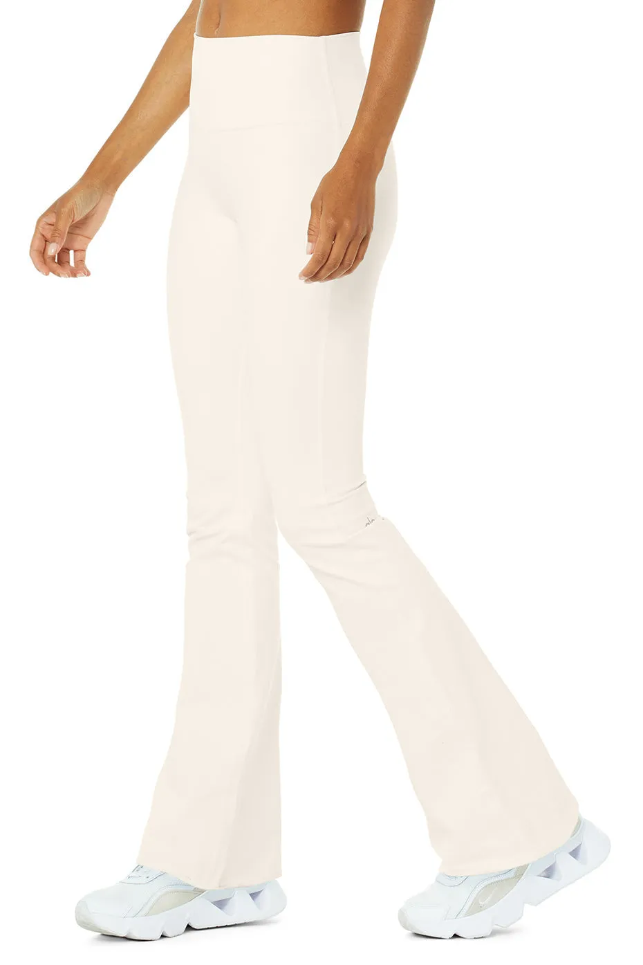 Airbrush High-Waist Bootcut Legging - Ivory