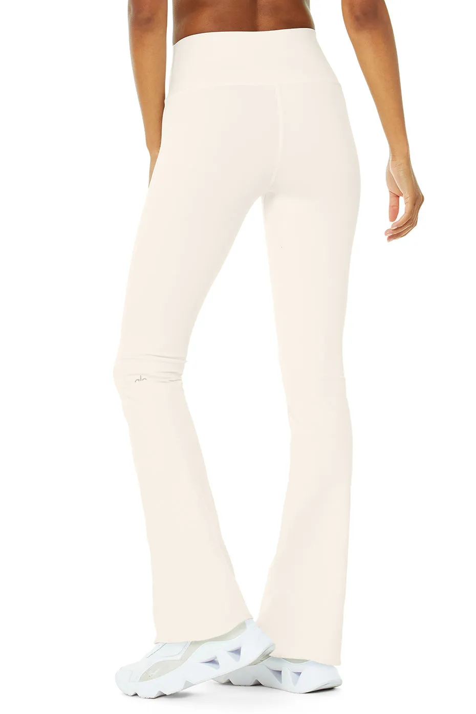 Airbrush High-Waist Bootcut Legging - Ivory