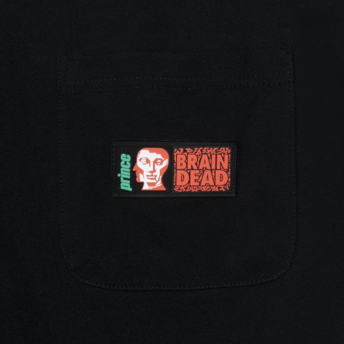 Brain Dead x Prince Contrast Ringer T-shirt / Black