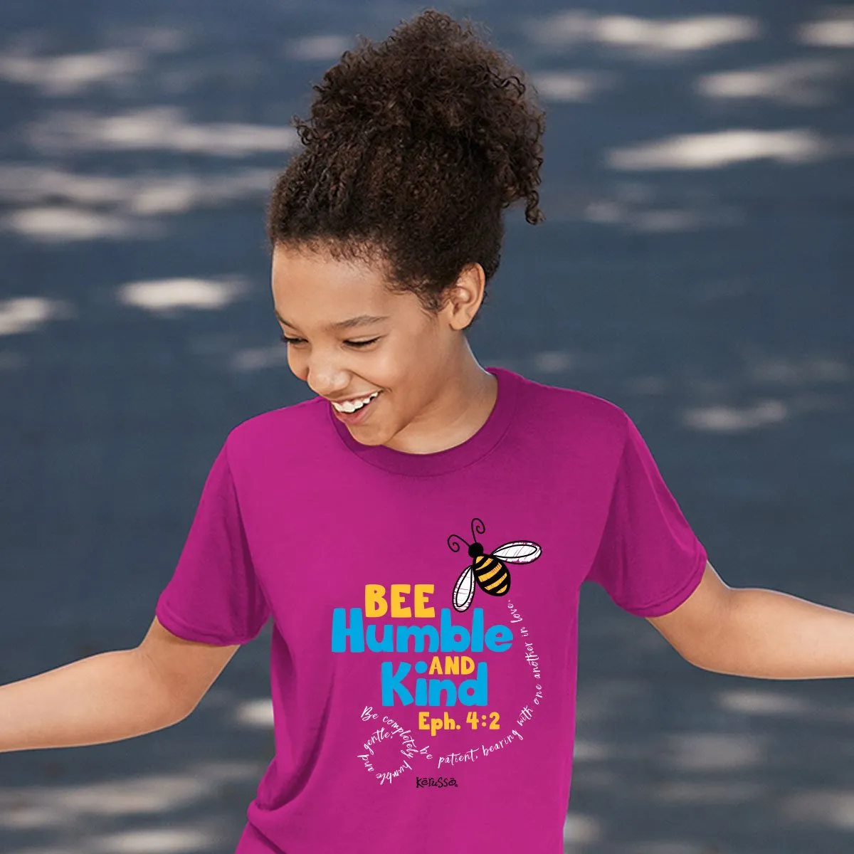 Cherished Girl Bee Humble Christian Toddler Youth T-Shirt