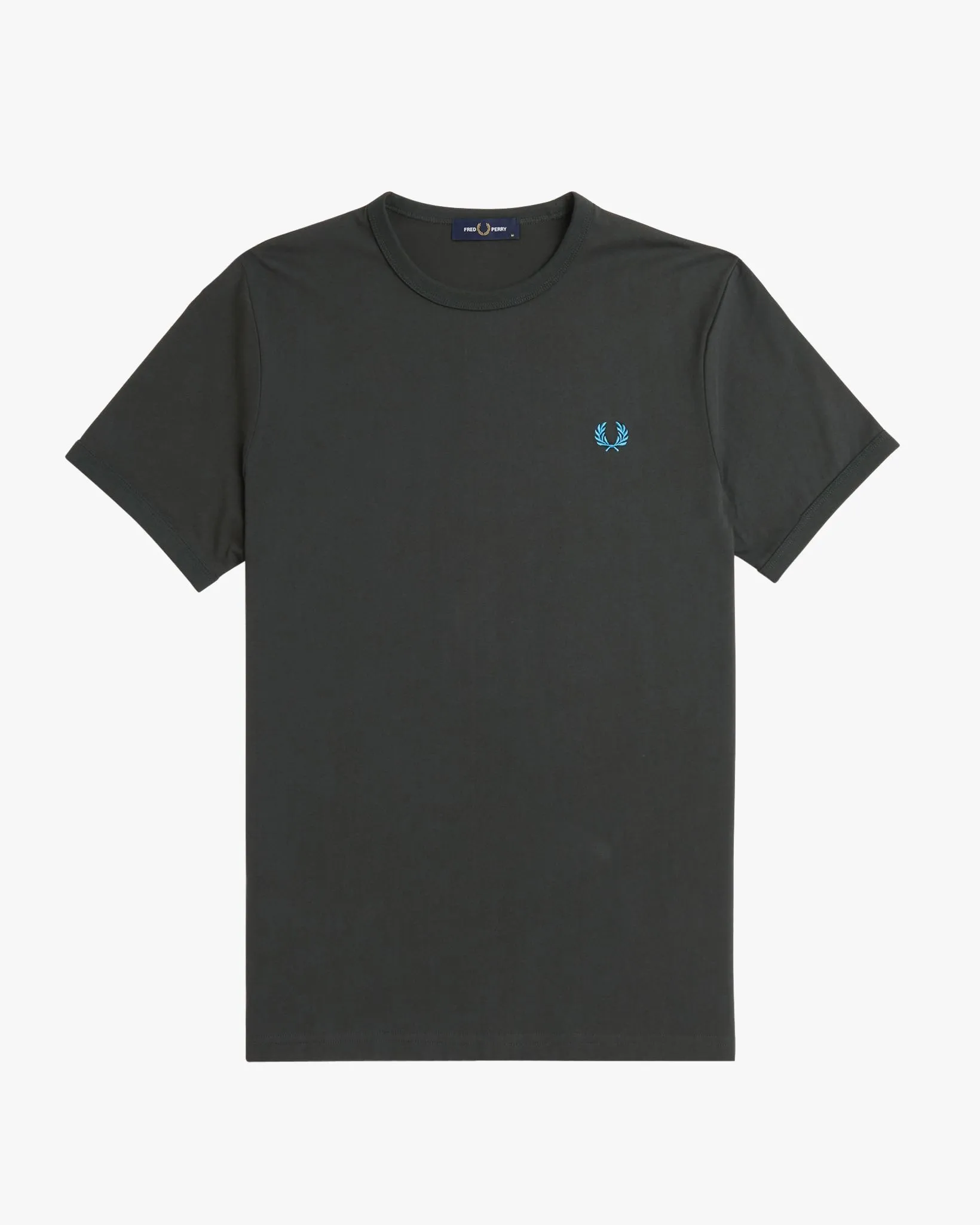 Fred Perry Ringer Tee - Night Green