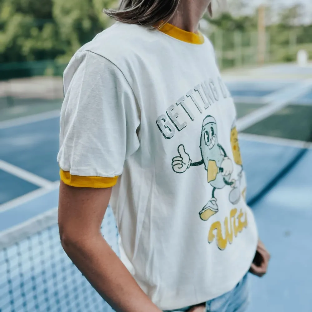 Getting Dinky Ringer Tee