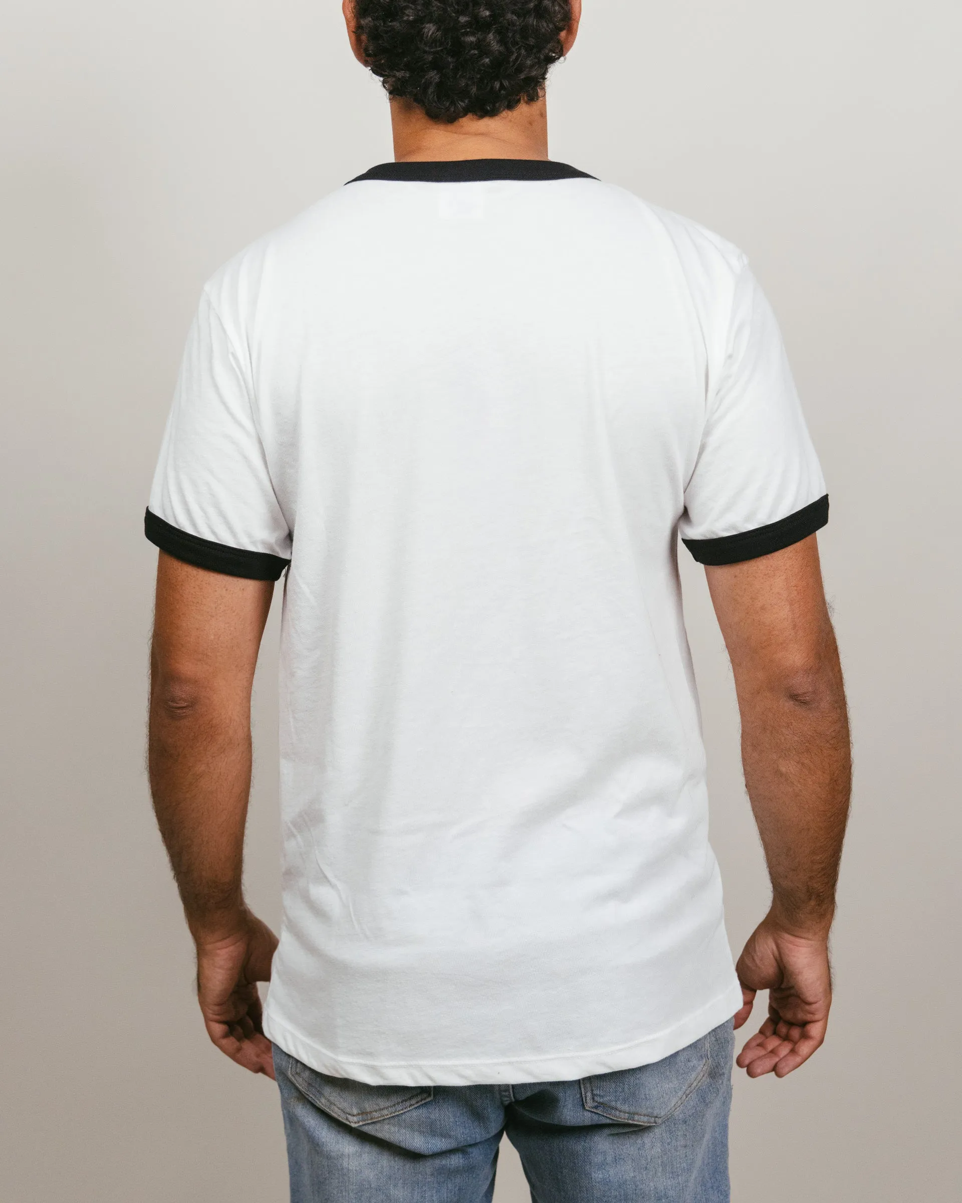 OSU Cowboys 70s White & Black Unisex Ringer