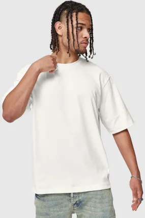 OVERSIZED BASIC TEE - OFF WHITE