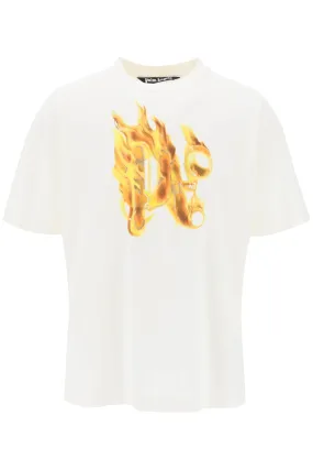 "burning monogram t PMAA072R24JER001 OFF WHITE GOLD