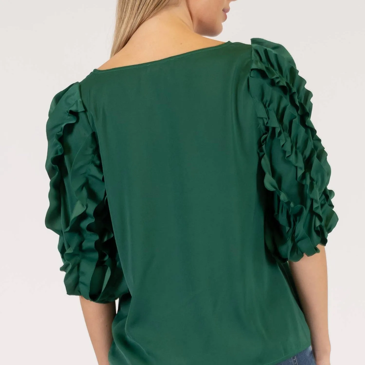 Rebecca Ruffle Top