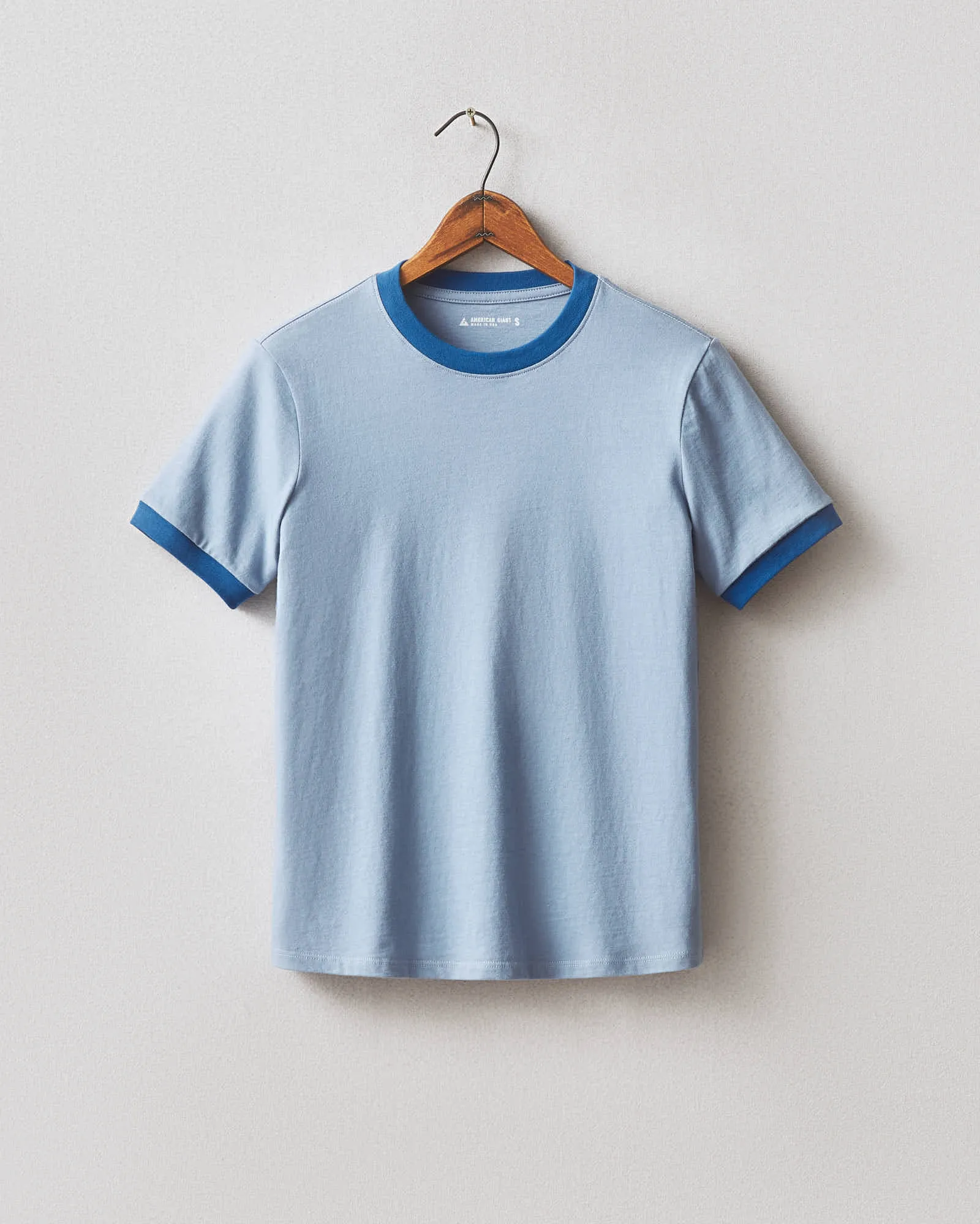 Ringer Tee - Beach Horizon/ Blue Aura